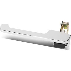 Auto Dynasty Factory Style Front Outer Door Handle Compatible with Ford Bronco F-100 F-150 F-250 F-350 F-800 F53 F59 F-Series 1980-1998, Driver Left Side, Chrome
