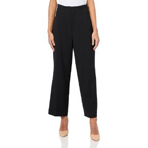 BCBGMAXAZRIA Women's High Waisted Straight Leg Crop Pant
