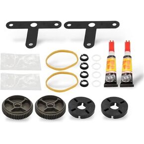51072-54 Headlight Headlamp Motor Repair Kit with Fix Brass Gear Compatible with 2000-2004 Corvette C5 1993-2002 Firebird Trans Am 1992-1994 Sunbird 1991-1996 Saturn SC SL Headlamp Motor