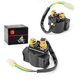 MOTO1988 2PCS Solenoid Starter Relay for Honda 450ES 450S 350ES 350S Rancher Foreman TRX 350 400 420 450 500 Rincon 680