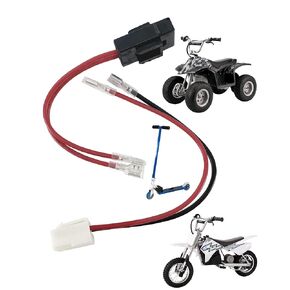 مجموعة أسلاك البطارية ذات 4 دبابيس و2 أسلاك تناسب ماكينة الحلاقة MX350 MX400، مجموعة أسلاك البطارية لاستبدال ماكينة الحلاقة PR200 MX350 MX400 4 فتحات-2 أسلاك