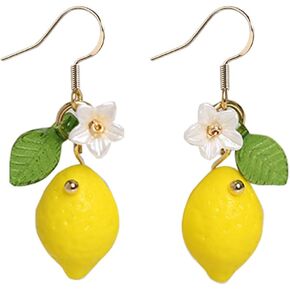 Cute Fruit earring,Dangle Drop Lightweight Fruit Earrings for Women