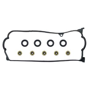Engine Valve Cover Gasket Seal Kit Replace VS50606R 12030-PLC-000 VS50384 12030-PLC-010 Fit for Civic DX EX HX GX LX V-TEC 1.7 L L4 2001 2002 2003 2004 2005
