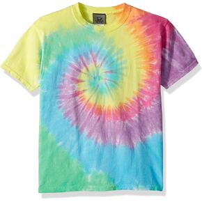 Liquid Blue Kids' Pastel Spiral Short Sleeve T-Shirt