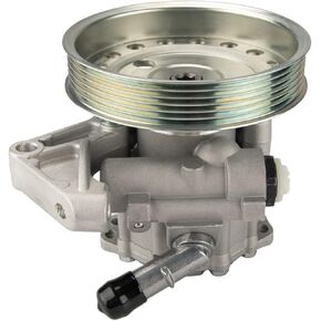 Torchbeam Power Steering Pump for XC90 2007-2011 3.2L, V70 2008-2010, XC90 2012-2014, XC70 2008-2010, LR2 2008-2012, S80 2008-2010 3.0; 3.2L, Replace # 96-398, Steering Pump with Pulley