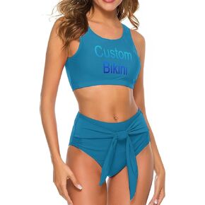 Custom Bikini Sets Swimsuits Swimwear for Women Girl Summer Holiday Beach Party