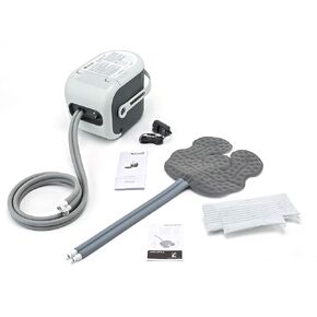 Ossur Cold Rush Therapy Machine System with Universal Pad - Ergonomic Ice Machine, Adjustable Cold Therapy Machine, Quiet and Lightweight Cooling Pad, Strong Cryotherapy Freeze Kit Pump