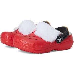 Crocs Unisex-Child Classic Holiday Lined Clogs (Toddler)