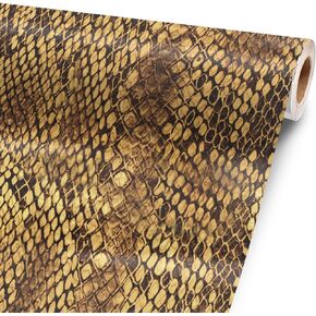 Rattlesnake Skin 12" x 52" Vinyl Wrap Sheet for Large or Custom Items | 3M wrap DIY to Custom Gear of All Types and Sizes, Including Vehicles, Boats, appliances, Furniture, ATV’s, Golf carts, Bikes