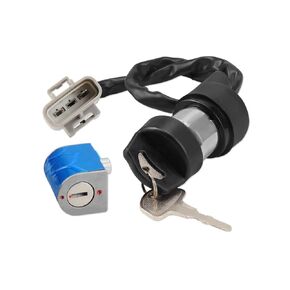 Ignition Switch Lock with 2 Keys Fit for CFMOTO CFORCE 400 CF400AU 2016-2022 Fit for 500 S CF500AU-7S 2017-2022 Replace 9GQ0-010100 2 Wire