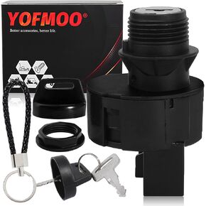 Ignition Key Switch Compatible with Can-Am Bombardier 710000238 710001029 710001030 Canam Rally 175 200 Outlander 330 400 2003-2008 ATV UTV