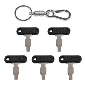 35111-880-013 5PCS Ignition Keys 880-013 Compatible with Honda Generators Power Equipment GX160 GX390 GX340 GX240 GX270 GX620 GX670 EB EM EMS ES EU EX EXW Series, Replace 35111-880-003
