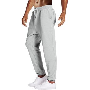 LABEYZON Men's Sweatpants, Jogger Track Pants Slim Fit Workout Gym Pants for Men with Zipper Pockets
