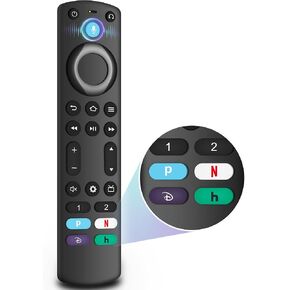 Replacement Remote Control Fit for All Insignia/Toshiba/Pioneer Fire Smart TVs, Smart TV Omni Series, Omni QLED Series, Smart TV 4-Series, Smart TV 2-Series