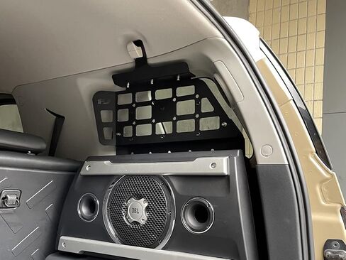 ITrims Modular Storage Panel Cargo Rack for Toyota FJ Cruiser 2007-2023 Accessories Interior Luggage Carrier Storage Trunk Organizer Shelf Hanging Boards Kit Black(Cargo Basket+Storage Frame) in Kuwait
