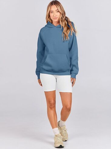 ANRABESS Women Hoodies Oversized Fleece Long Sleeve Comfy Casual Basic Pullover Sweatshirts 2025 Fall Outfits Y2K Clothes in Kuwait