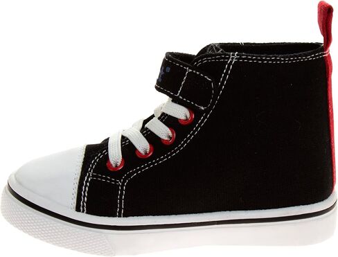 Josmo Pete The Cat Hightop Sneakers - Kids Boys and Girls Slipon Canvas Athletic Tennis Lightweight Shoes (Toddler/Little Kid) in Saudi Arabia