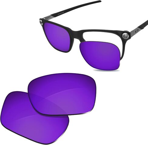 100% Precise-Fit Replacement Sunglass Lenses for Oakley Apparition OO9450 - Polarized Fire Red Mirror in Saudi Arabia