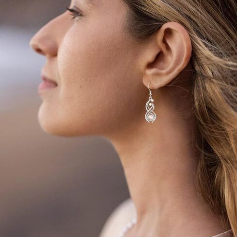 Witch Broom Earrings 925 Sterling Silver Cross Earrings Infinity Earrings Skull Key Earrings for Women Chakra Earrings Feather Earrings Jewelry Gifts for Girls Friends… in Saudi Arabia