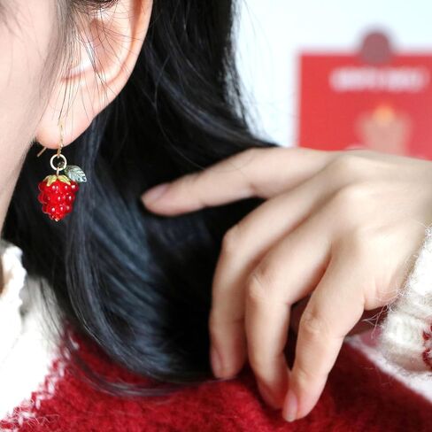 Cute Fruit earring,Dangle Drop Lightweight Fruit Earrings for Women in Kuwait
