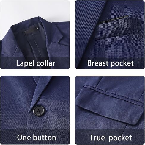 Mens Casual Blazer Suit Jackets Slim Fit One Button Sport Coats Lightweight Business Daily Jacket in Saudi Arabia