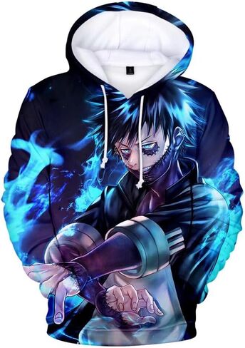 بلوفر بقلنسوة جديد من CHLOBLOM Boku No Hero للبالغين in Kuwait