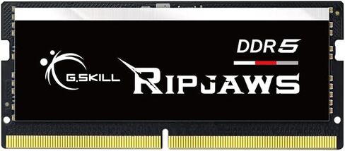 G.SKILL Ripjaws DDR5 SO-DIMM Series DDR5 RAM 32GB (2x16GB) 5600MT/s CL40-40-40-89 1.10V Unbuffered Non-ECC Notebook/Laptop Memory SO-DIMM (F5-5600S4040A16GX2-RS) in Saudi Arabia