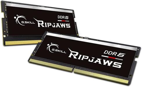 G.SKILL Ripjaws DDR5 SO-DIMM Series DDR5 RAM 32GB (2x16GB) 5600MT/s CL40-40-40-89 1.10V Unbuffered Non-ECC Notebook/Laptop Memory SO-DIMM (F5-5600S4040A16GX2-RS) in Saudi Arabia