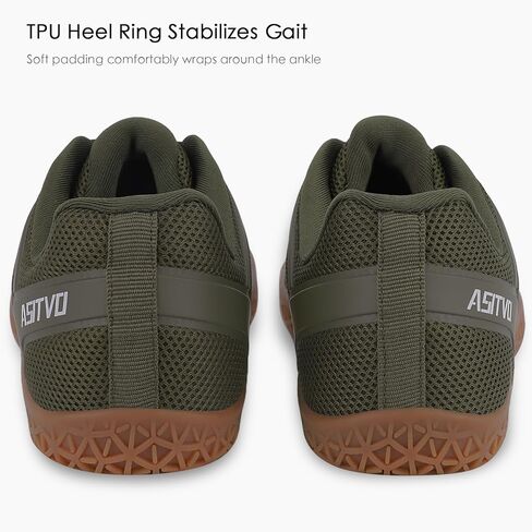 حذاء ASITVO عريض للرجال حافي القدمين بدون قطرة ونعل بسيط وعرض صندوق أصابع القدم أحذية مشي أحذية رياضية من مادة TPU بدون خياطة علوية in Kuwait