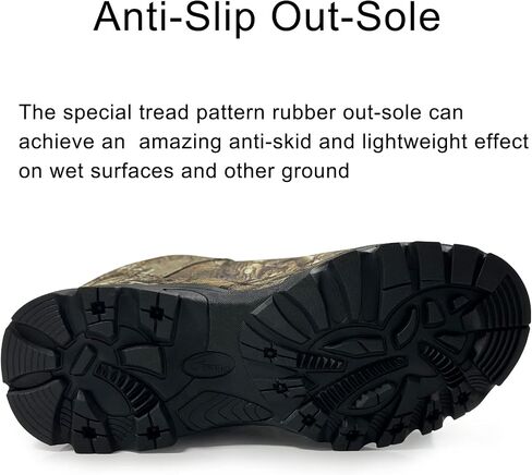 8 Fans Men's Waterproof Trekking Hiking Shoes,Lightweight Camo Walking Hunting Sneakers with Memory Foam Insole for Men&Women… in Kuwait