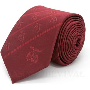 ربطة عنق ماسونية ريفايفال شرينر (بورجوندي) in Kuwait