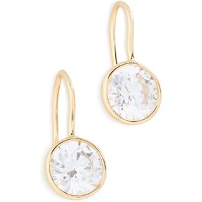 SHASHI Women's Bezel Drop Earrings