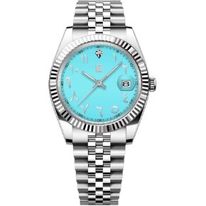 Rollstimi RT128 Men Automatic Mechanical Wrist Watches Stainless Steel Bracelet Fashion Watches for Men 50M Waterproof Watch