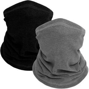 Winter Neck Warmer Gaiter Fleece Windproof Cold Weather Scarf Face Cover Mask for Men Women in Kuwait