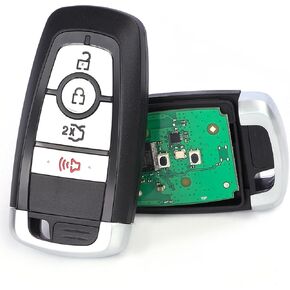 Smart Proximity Keyless Entry Remote Key Fob Replacement for Ford Edge Explorer Fusion Mustang 2017 2018 2019 2020 315MHz ID49 FCC ID: M3N-A2C93142300, P/N: 164-R8159, 164-R8150