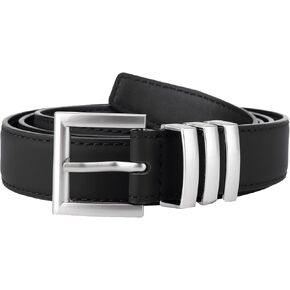TINIDI Women Genuine Leather Belt for Jeans Pants Dress Fashion Ladies Waist Belt with Gold Buckle