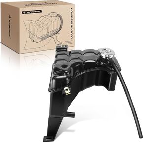 A-Premium Engine Coolant Overflow Recovery Reservoir Tank with Cap and Tubing Compatible with Cadillac Seville 1993-1997, Eldorado 1993-2002, DeVille 1994-1999, 4.6L