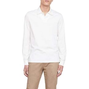 Vince Men's Heavy Pima L/S Polo