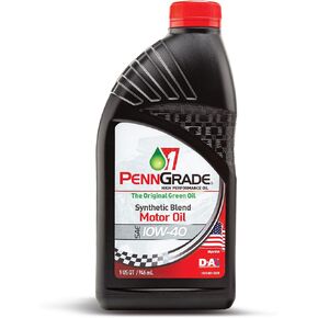 PENN GRADE 1, 71446, Synthetic Blend High Performance Oil SAE 10W-40, 1 Quart