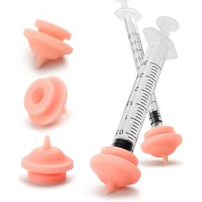 Pet Feeding Bottle for Kitten and Puppy 20cc Kitten Syringe Nipple 250cc and 100cc Nursing Bottles for Newborn Rabbits, Small Animals