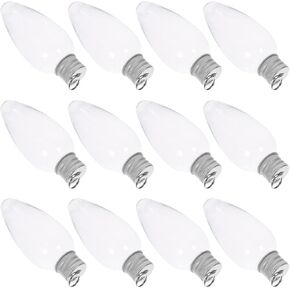 Toddmomy 20pcs Christmas Fillable Light Bulb Shape Ornaments Clear Light Bulb Bottles Ornaments with Screw Off Bottle Caps for Christmas DIY Crafts Candy Juice Christmas Tree Decor 35ML