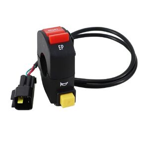 Motorcycle Handlebar Control Switch，Engine Ignition Stop Switch Left Combination Horn Brake Power-Off Switch Compatible with Sur-Ron Surron Light Bee Off Road Bike