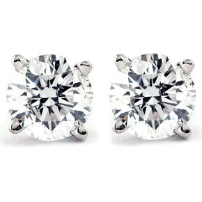 1/5ct Diamond Studs 14K White Gold