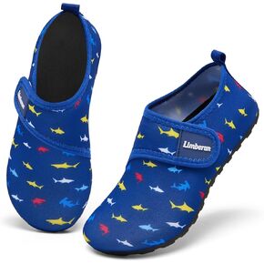 Limberun Water Shoes Kids Boys Girls Swim Aqua Sports Shoes Quick-Dry Barefoot Lightweight Pool Beach Non Slip Socks for Toddler Shoe