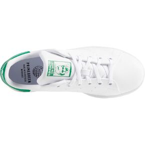 adidas Stan Smith (End Plastic Waste) Sneaker, White/White/Core Green, 4.5 US Unisex Big Kid