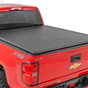 Rough Country Soft Roll-Up Bed Cover for 14-18 Chevy/GMC 1500 | 6'7" - 42214650