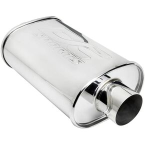 DC Sports Oval Muffler 3" to 4"