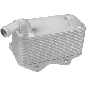JDMON Engine Oil Cooler Replacement for Audi A3, A4, TT, VW Jetta, Passat Compatible with 06D117021C, 06D117021C