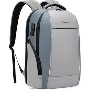 Laptop Backpack for Men,17.3 Inch Professional Backpack for Travel Carry on Flight Approved,Anti Theft Backpack with Lock and USB Charging Port(Black)