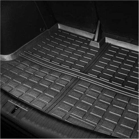 Floor Mats 2 Row and Trunk Cargo Liner Set Black Compatible for 2018-2024 2025 Nissan Kicks All Weather Rubber Protection Mat in Kuwait